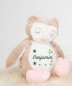 Preview: Stofftier Eule mit Namen